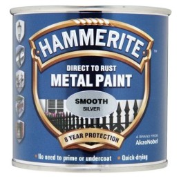Hammerite Smooth Silver - 250ml
